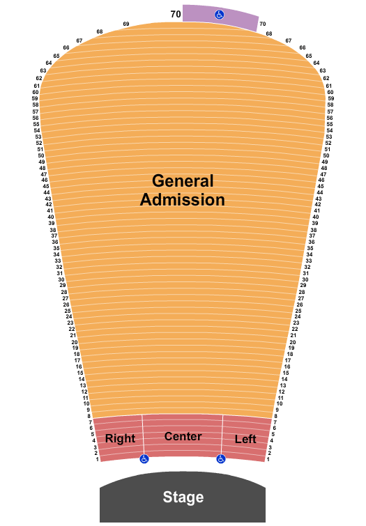 Red Rocks Amphitheatre Sublime Seating Chart